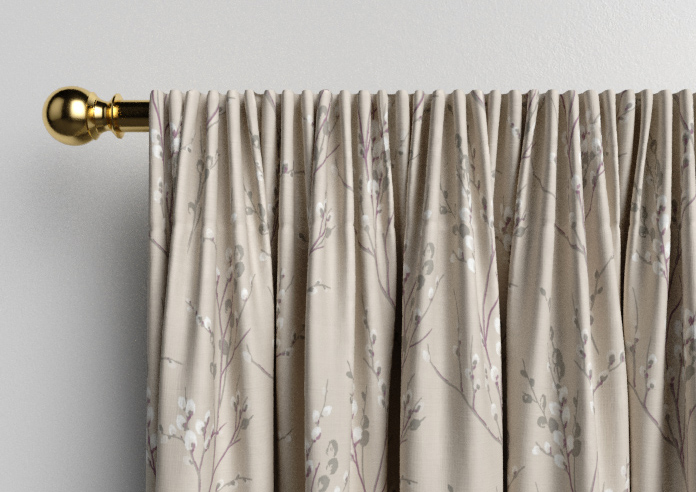 Laura Ashley Pussy Willow, Natural - Made to Measure Curtains - Image 9